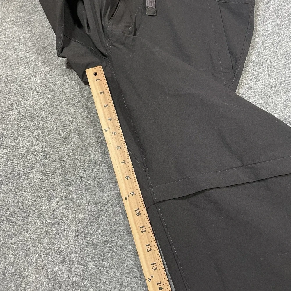 Patagonia Quandary Zip off Convertible Pants Men's 36 Black Hiking Gorpcore